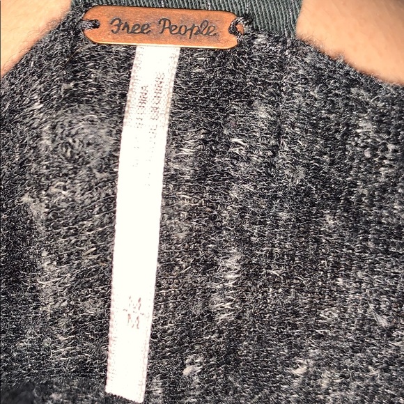 FREE PEOPLE LIMITED HIGH LOW/OPEN BACK BLOUSE - Picture 14 of 14